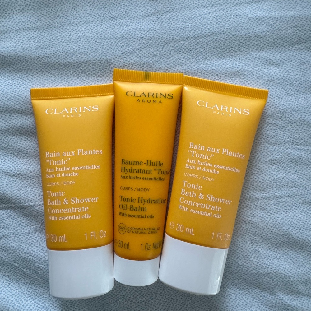 Clarins Tonic Bath & Shower Concentrates
